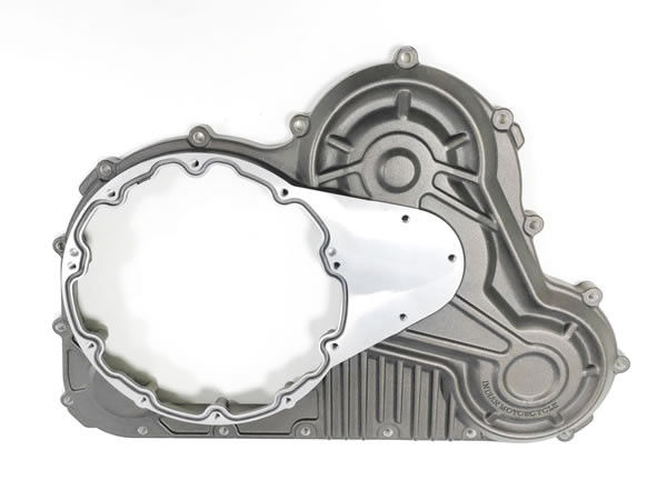 Części odlewy aluminiowej ze stopem cienkiego odlewu silnik motocyklowy napęd podstawowy pokrywa powłoka powłoka